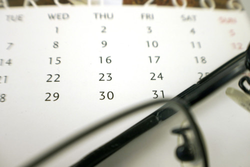 Fechas provisionales de examen