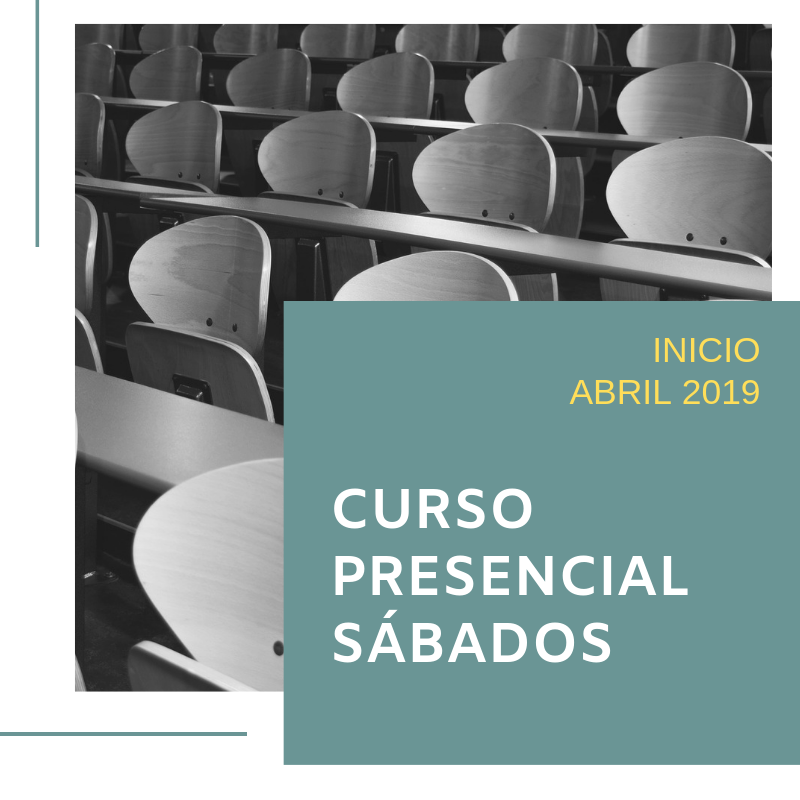 Próximo curso sábado presencial ? Tramitación y Auxilio Judicial