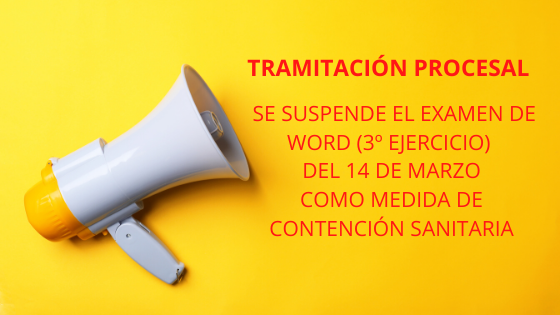 suspension examen word