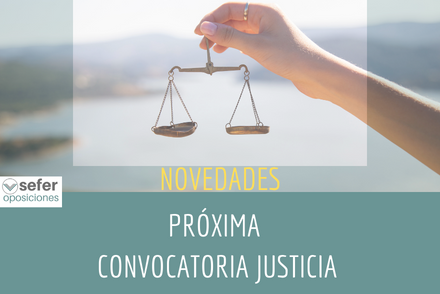 Próxima convocatoria Justicia
