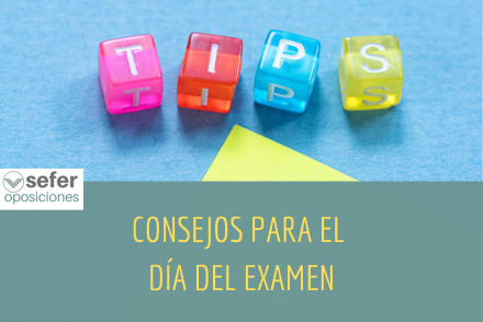 Consejos para el día del examen 💫
