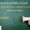 bolsa interinos gestión procesal